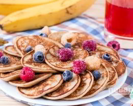 Овсяные оладьи на воде