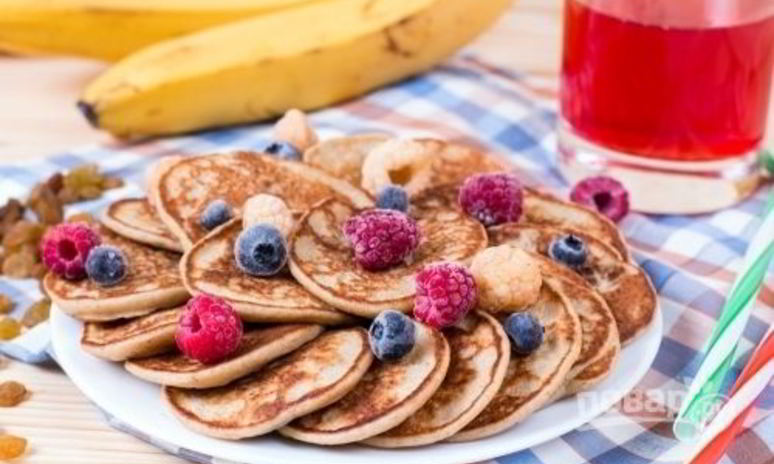 Рецепт овсяных оладий на воде