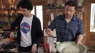 Сырные оладьи