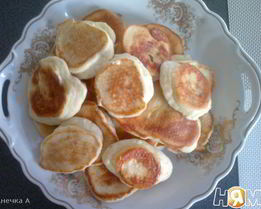 Творожные оладьи