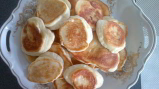 Творожные оладьи