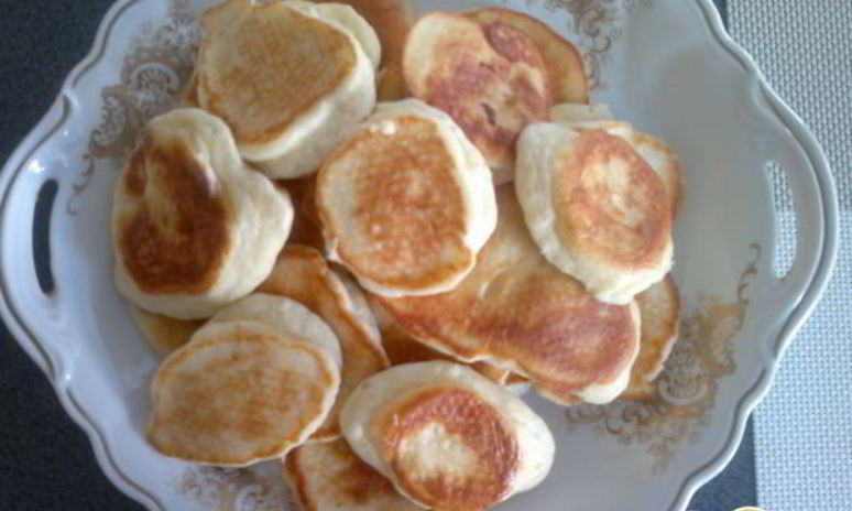 Рецепт творожных оладий