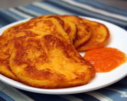 Тыквенные оладьи