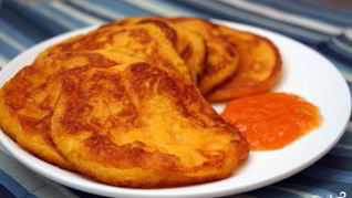 Тыквенные оладьи