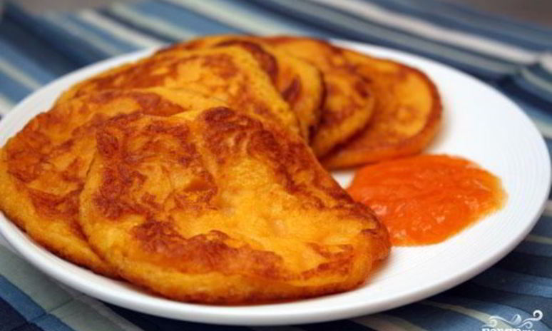 Рецепт тыквенных оладий