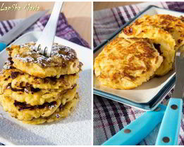 Яблочные оладьи