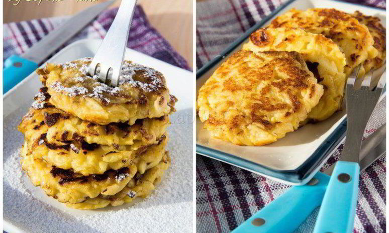 Рецепт яблочных оладий