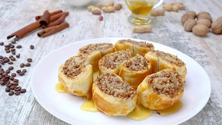 Ореховые рулетики по-египетски