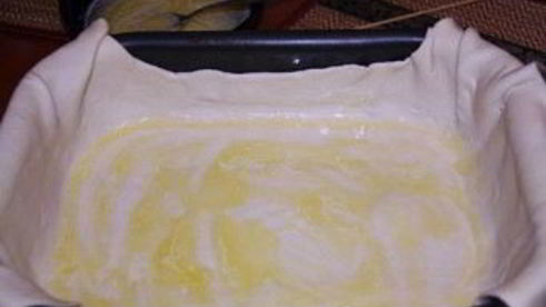 пахлава из слоеного теста