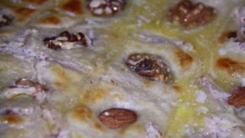 пахлава из слоеного теста