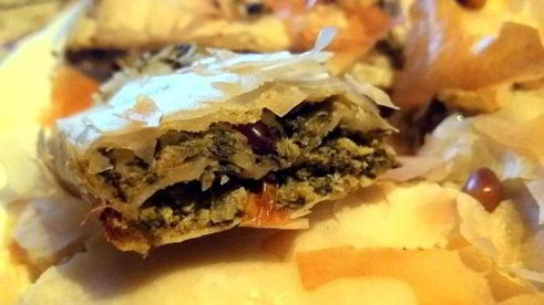 пахлава с пряностями