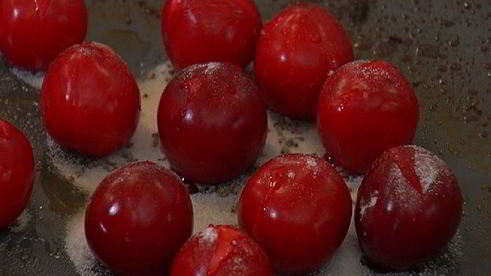 пахлава со сливами и лавандой