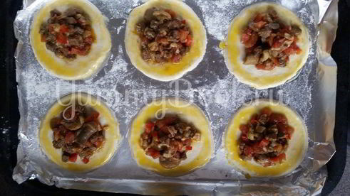 панама-мама, слойки из слоеного теста