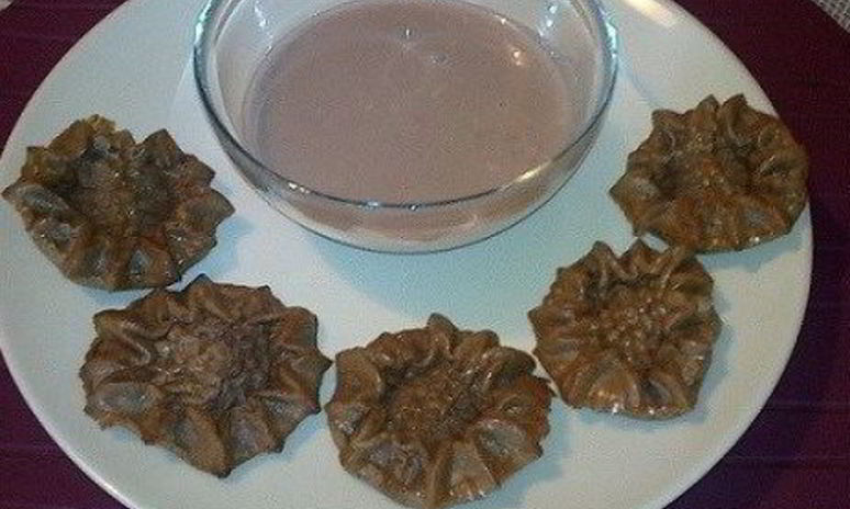 Рецепт бисквитного печенья муско к соусу сабайон с виноградным соком