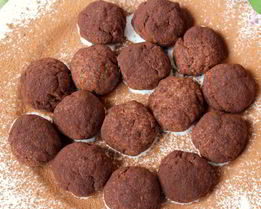 Быстрые шоколадные печенья