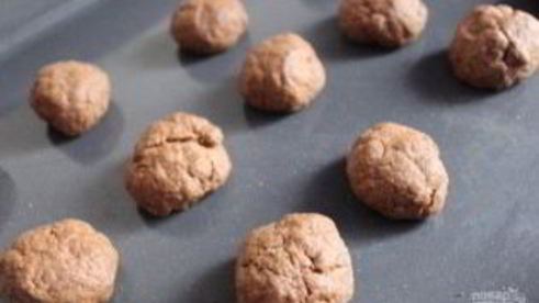 быстрые шоколадные печенья