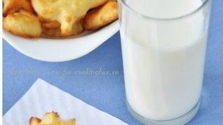 Детское творожное печенье с ванилью