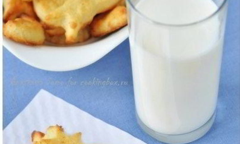 Рецепт детского творожного печенья с ванилью