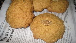 Домашнее овсяное печенье