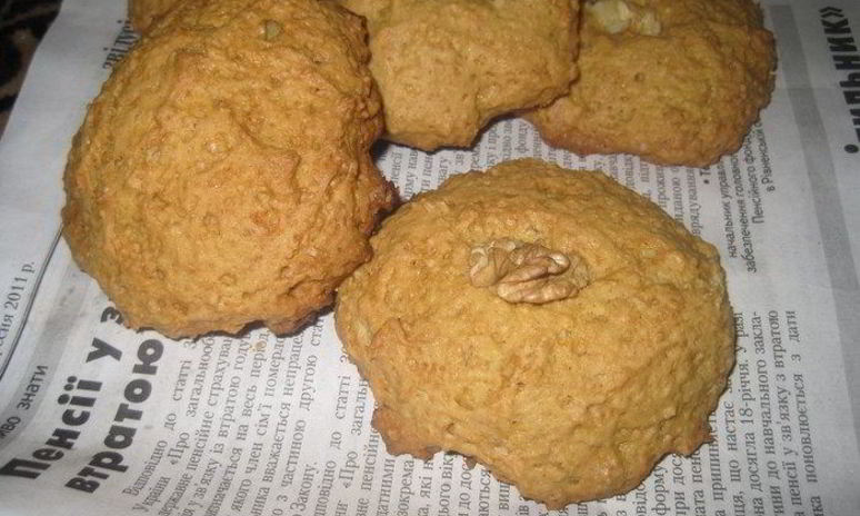 Рецепт домашнего овсяного печенья