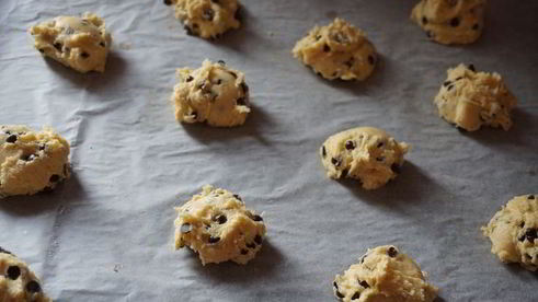 классическое американское печенье с шоколадом