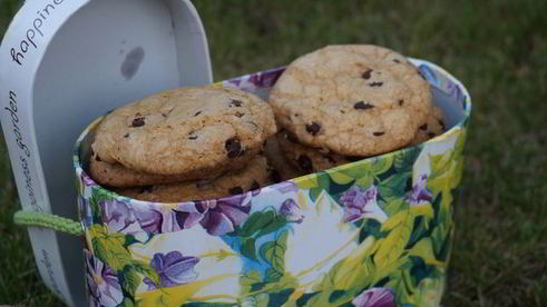классическое американское печенье с шоколадом