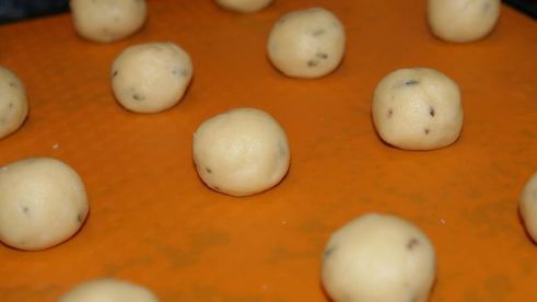 кокосовое печенье с лавандой