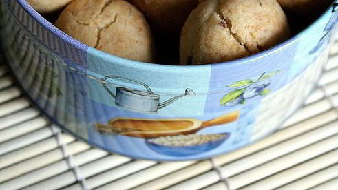 кокосовое печенье с лавандой