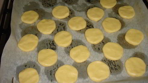 нежное печенье на желтках