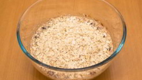 овсяное печенье новогоднее