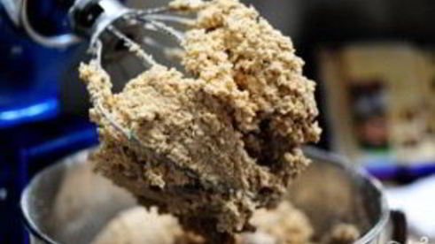 овсяное печенье с молочным кремом