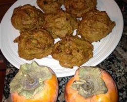 Печенье из хурмы с изюмом