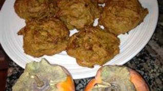 Печенье из хурмы с изюмом