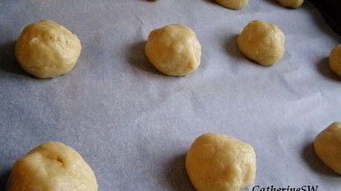 печенье персики