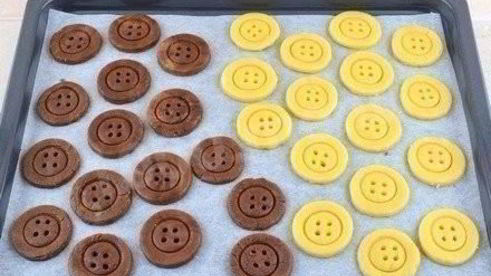 печенье пуговицы