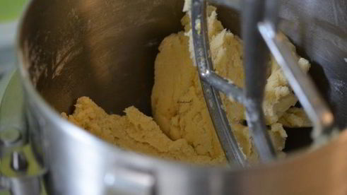 печенье с чаем матча