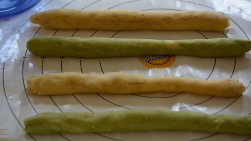 печенье с чаем матча