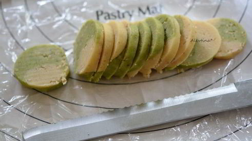 печенье с чаем матча