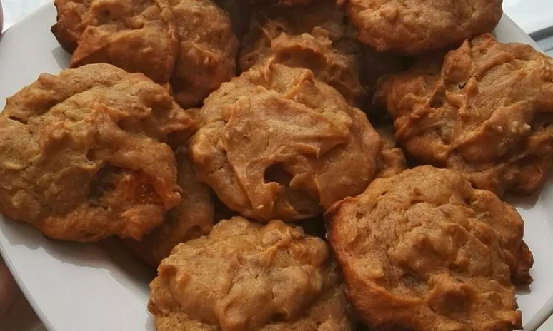 Рецепт печенья с хурмой и грецкими орехами