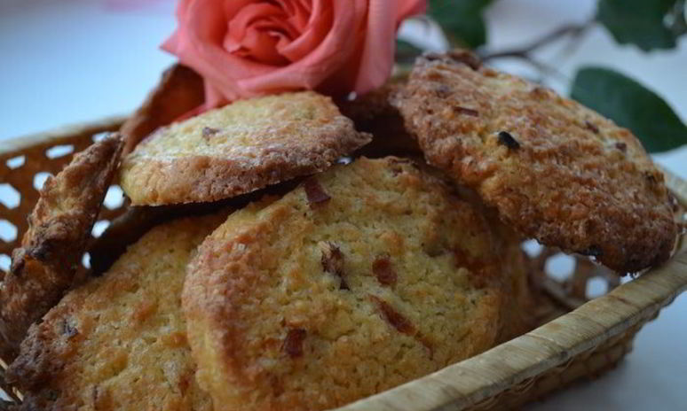 Рецепт печенья с курагой и кокосом