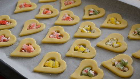 печенье с леденцами