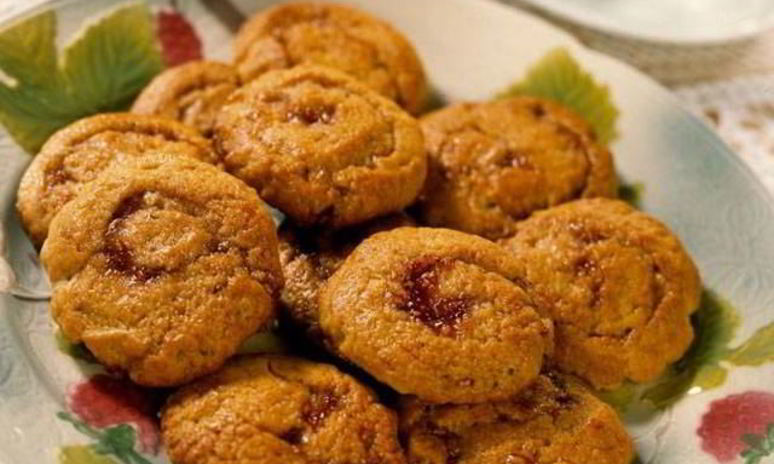 Рецепт печенья с малиновым джемом