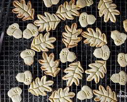 Печенье с мускатным орехом и кленовым сиропом