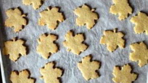 печенье с мускатным орехом и кленовым сиропом