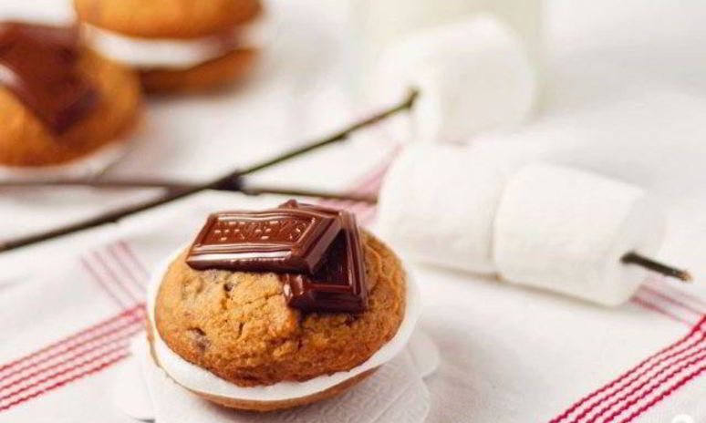 Рецепт печенья с шоколадом и маршмэллоу