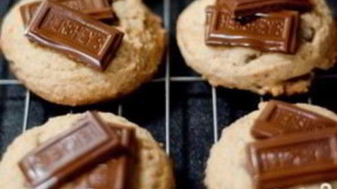 печенье с шоколадом и маршмэллоу