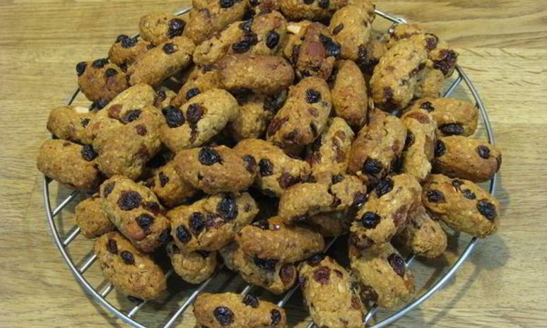 Рецепт печенья с сухофруктами