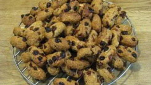печенье с сухофруктами