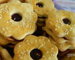 Печенье с вареньем