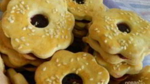 печенье с вареньем